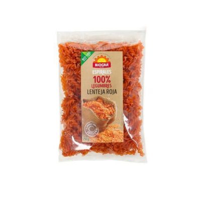 ESPIRALES LENTEJA ROJA